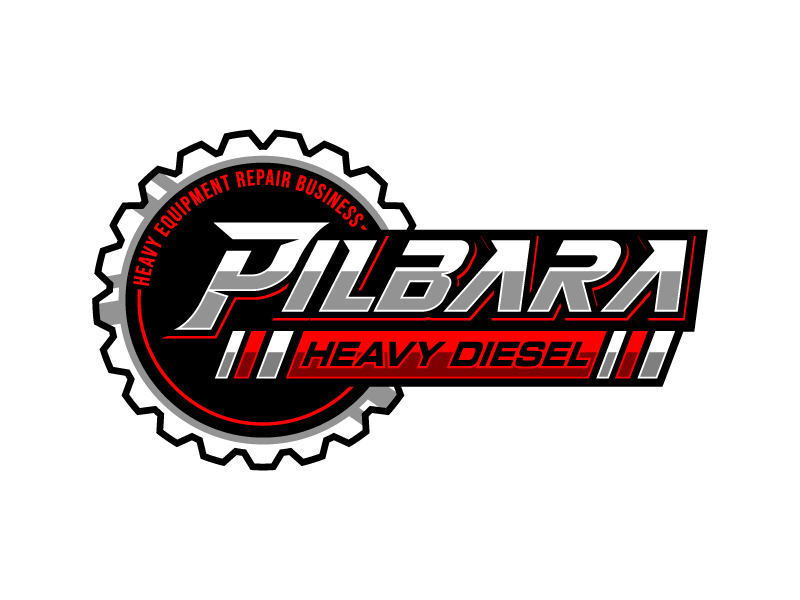 Pilbara Heavy Diesel logo design by Gilate