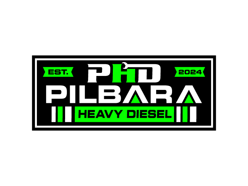 Pilbara Heavy Diesel logo design by Gilate