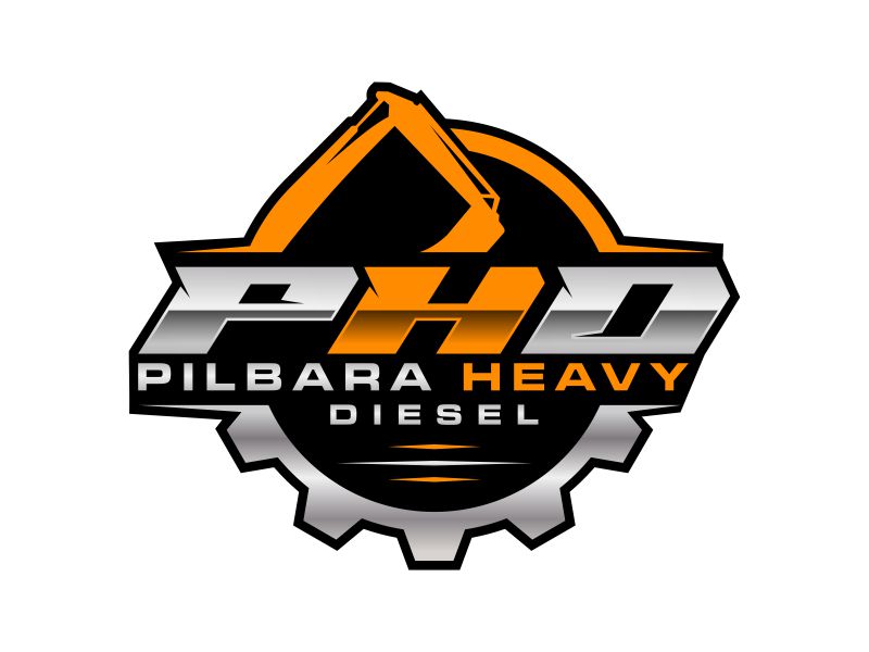 Pilbara Heavy Diesel logo design by rakuten