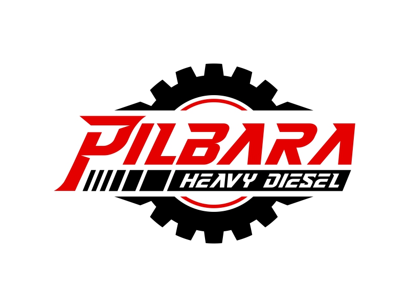 Pilbara Heavy Diesel logo design by qqdesigns