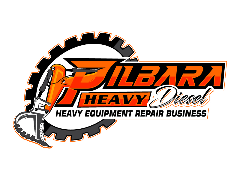 Pilbara Heavy Diesel logo design by Gilate