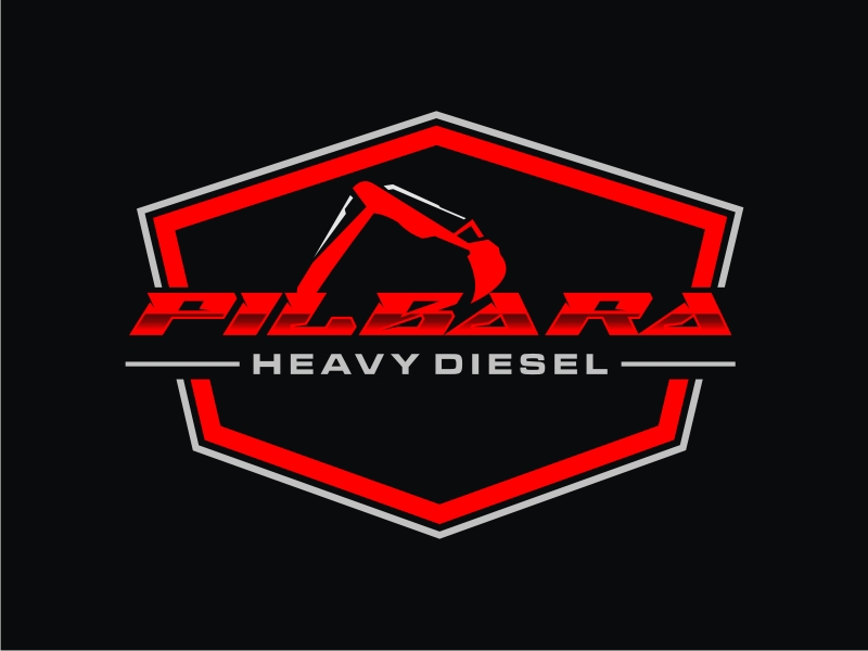 Pilbara Heavy Diesel logo design by clayjensen