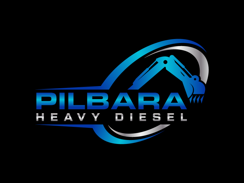 Pilbara Heavy Diesel logo design by Fear