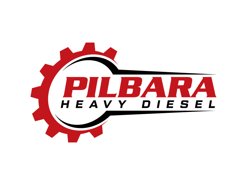 Pilbara Heavy Diesel logo design by Fear