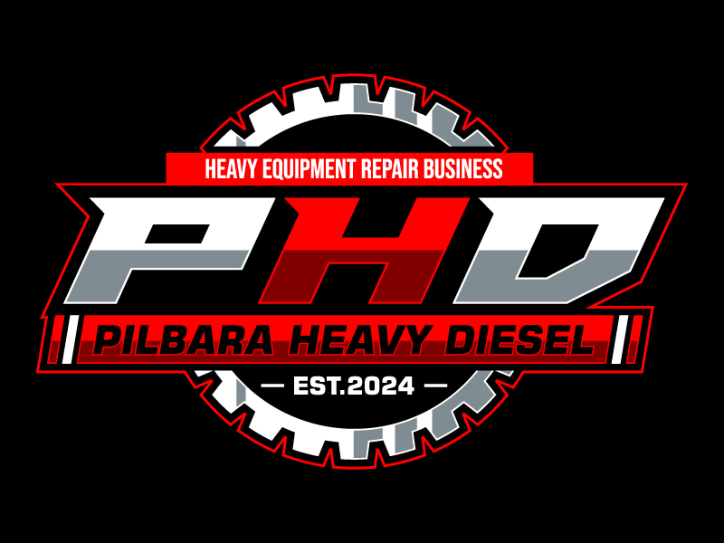 Pilbara Heavy Diesel logo design by Gilate