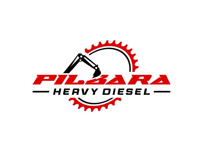 Pilbara Heavy Diesel logo design by ragnar