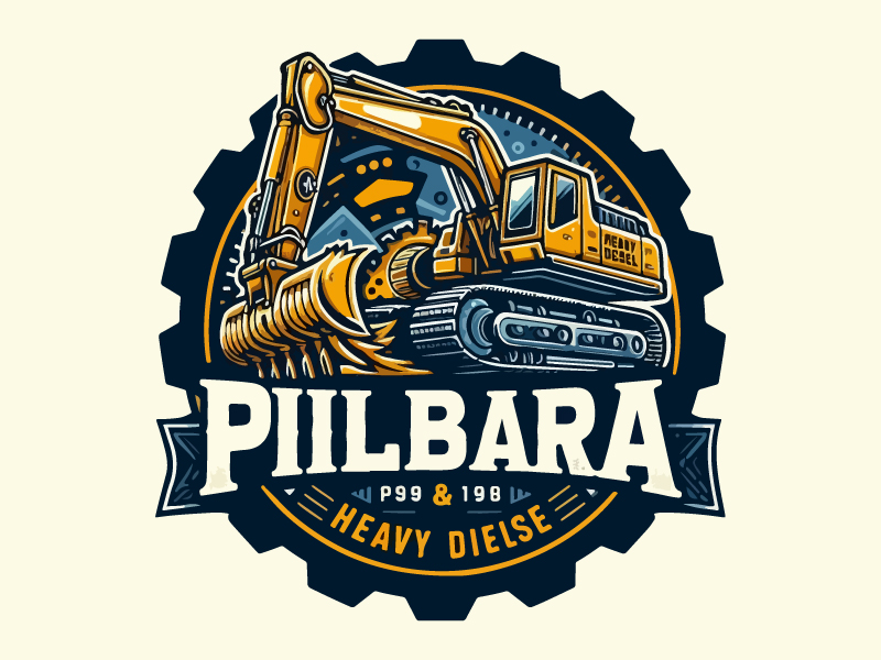 Pilbara Heavy Diesel logo design by Rahul Biswas