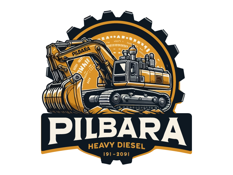 Pilbara Heavy Diesel logo design by Rahul Biswas