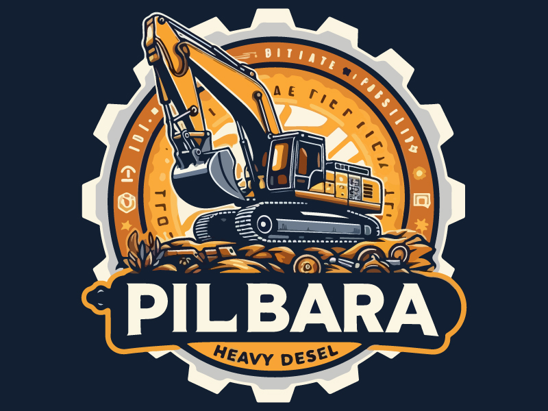 Pilbara Heavy Diesel logo design by Rahul Biswas