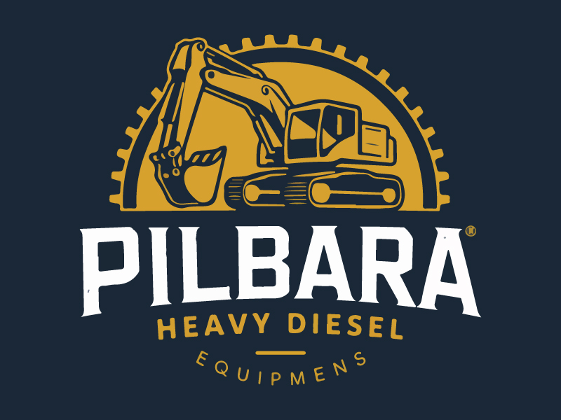 Pilbara Heavy Diesel logo design by Rahul Biswas