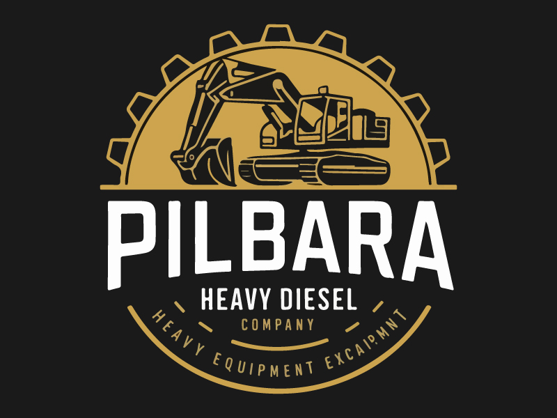 Pilbara Heavy Diesel logo design by Rahul Biswas