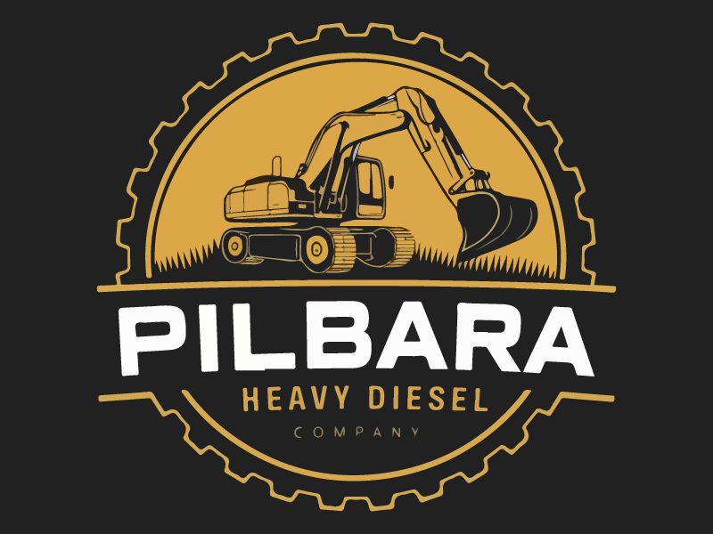 Pilbara Heavy Diesel logo design by Rahul Biswas