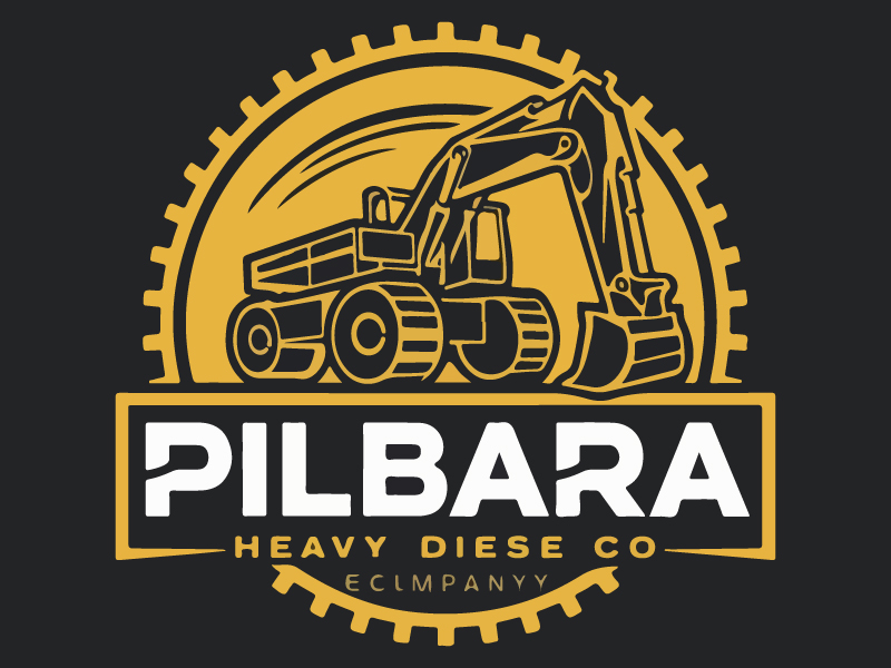 Pilbara Heavy Diesel logo design by Rahul Biswas