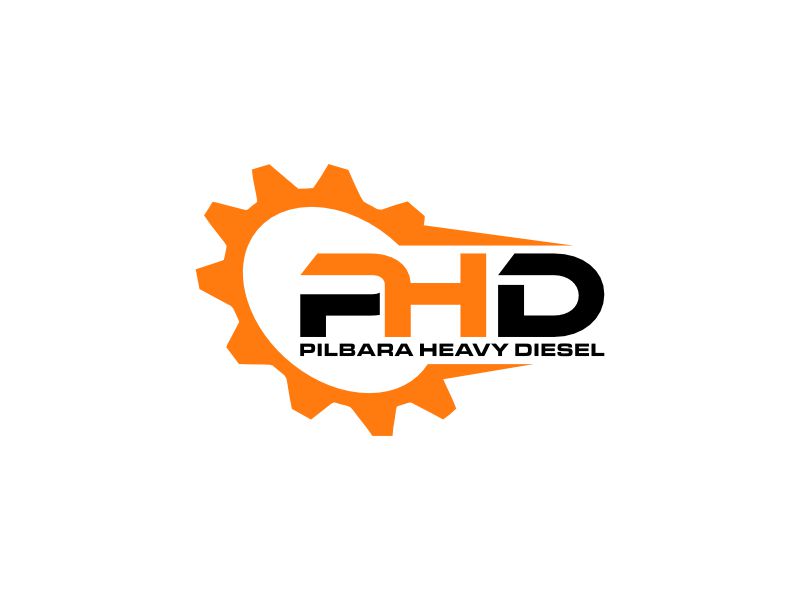 Pilbara Heavy Diesel logo design by fastIokay