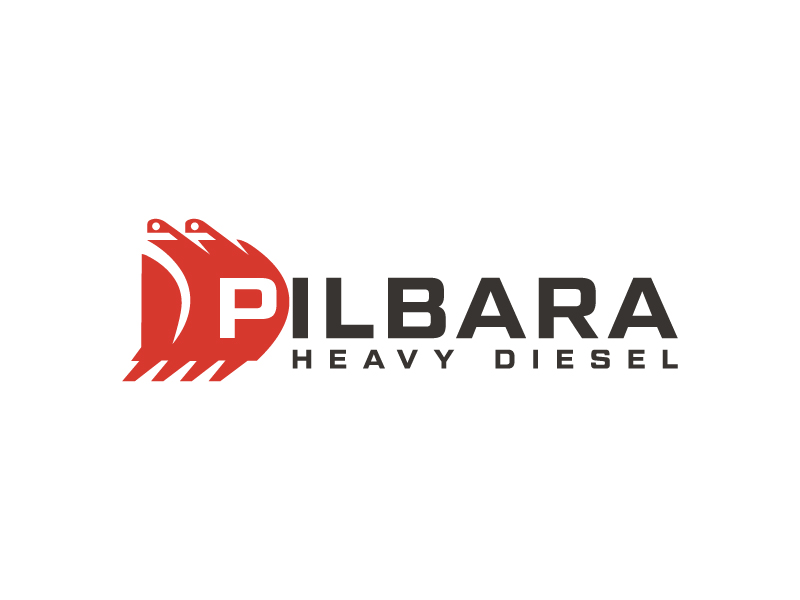 Pilbara Heavy Diesel logo design by siti fajar