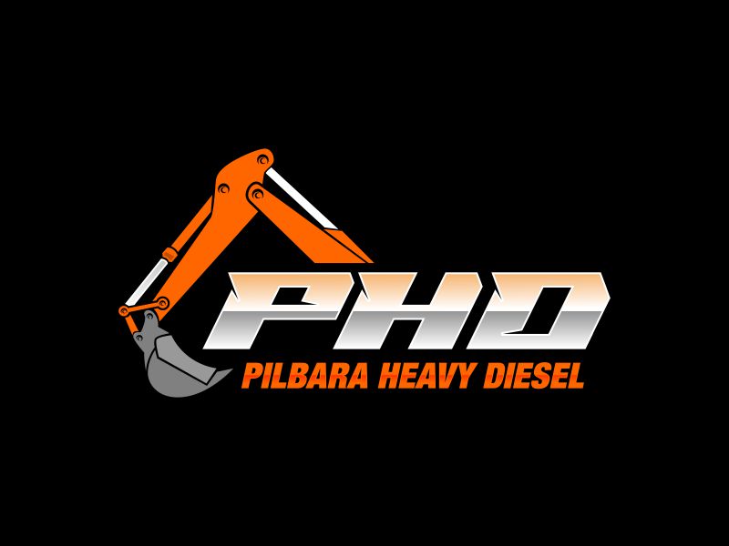 Pilbara Heavy Diesel logo design by rizuki