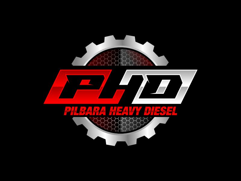 Pilbara Heavy Diesel logo design by rizuki