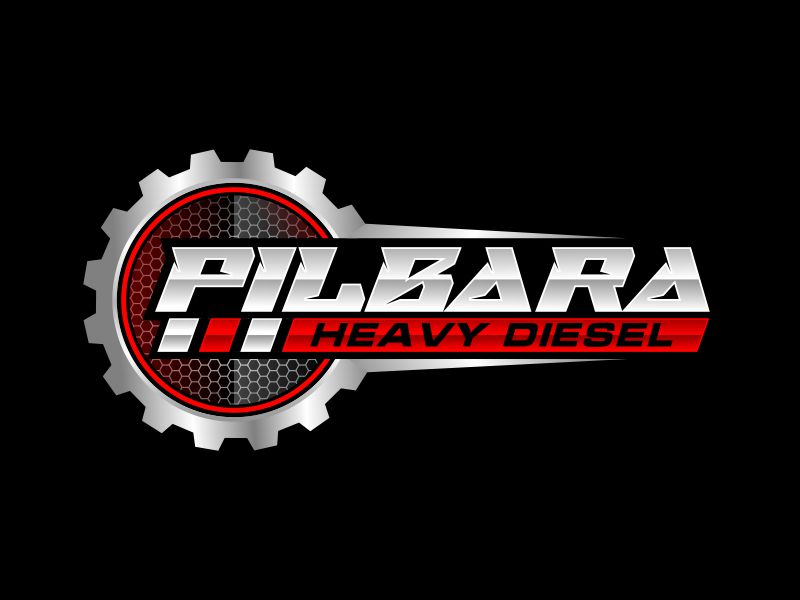 Pilbara Heavy Diesel logo design by rizuki