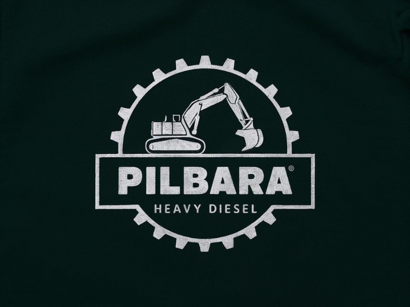 Pilbara Heavy Diesel logo design by iffikhan