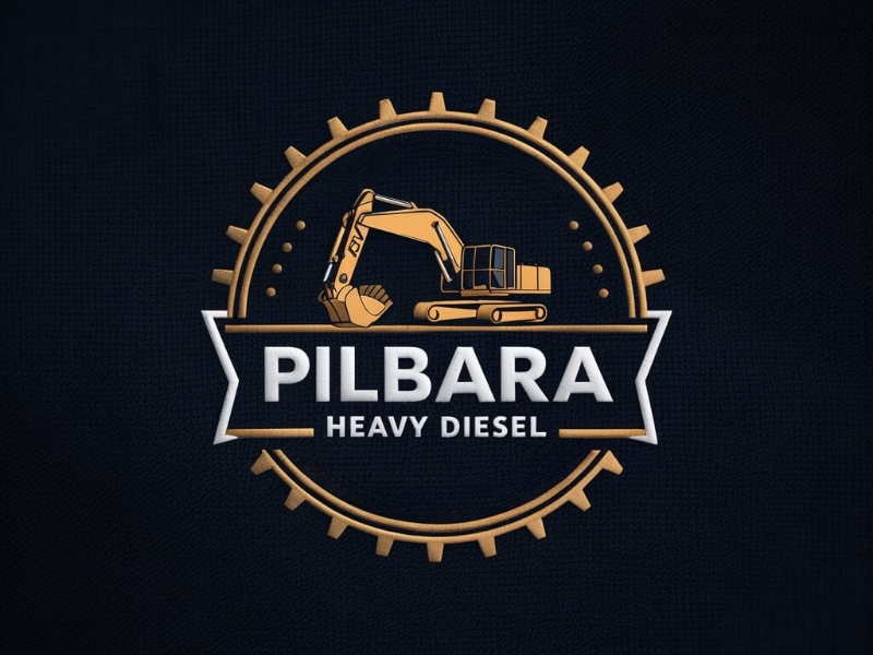 Pilbara Heavy Diesel logo design by iffikhan