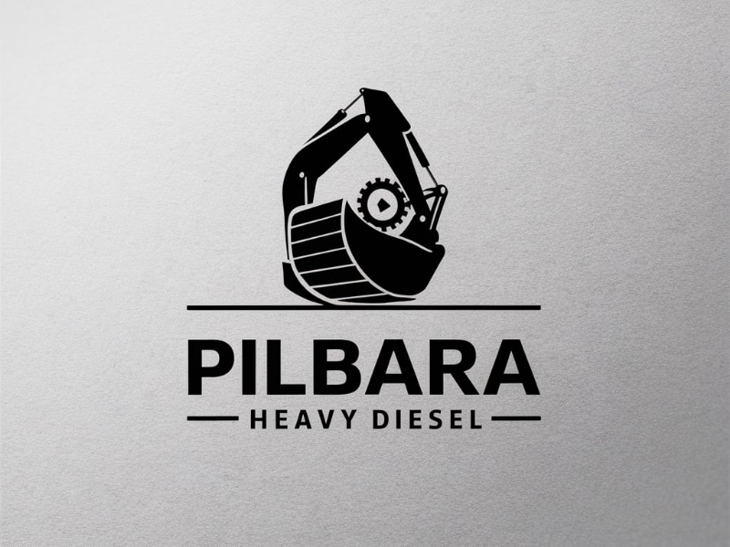 Pilbara Heavy Diesel logo design by iffikhan