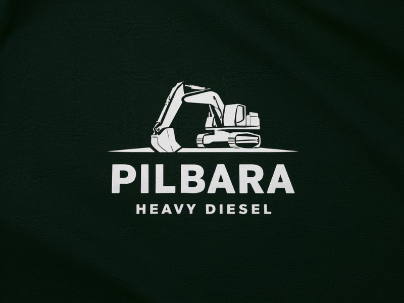 Pilbara Heavy Diesel logo design by iffikhan