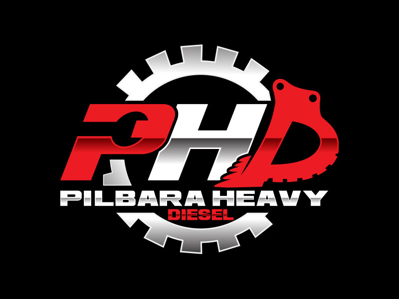 Pilbara Heavy Diesel logo design by bluespix