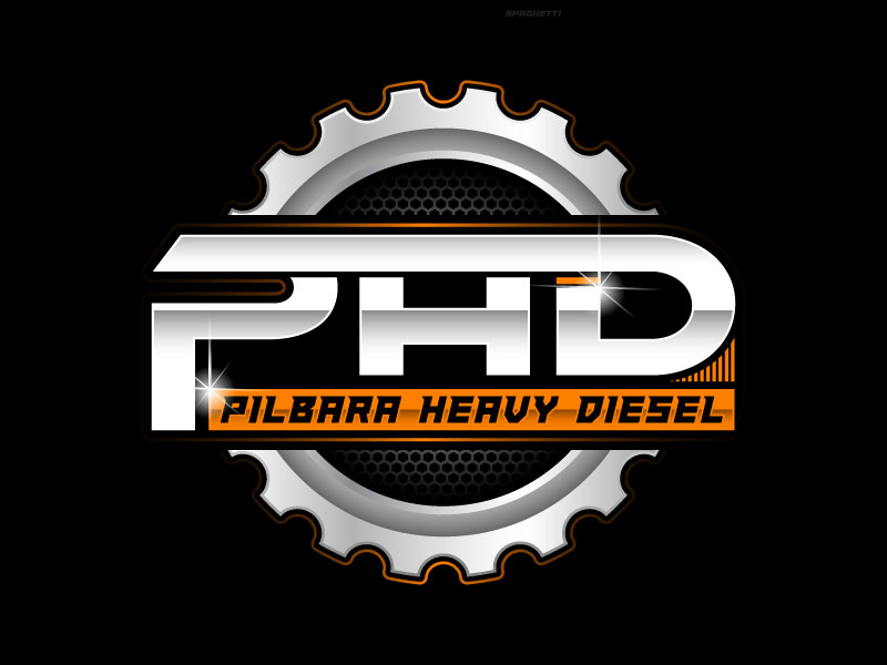 Pilbara Heavy Diesel logo design by Rainbow07