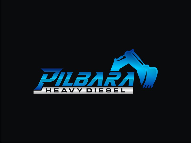 Pilbara Heavy Diesel logo design by Artomoro