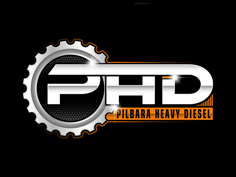 Pilbara Heavy Diesel logo design by Rainbow07