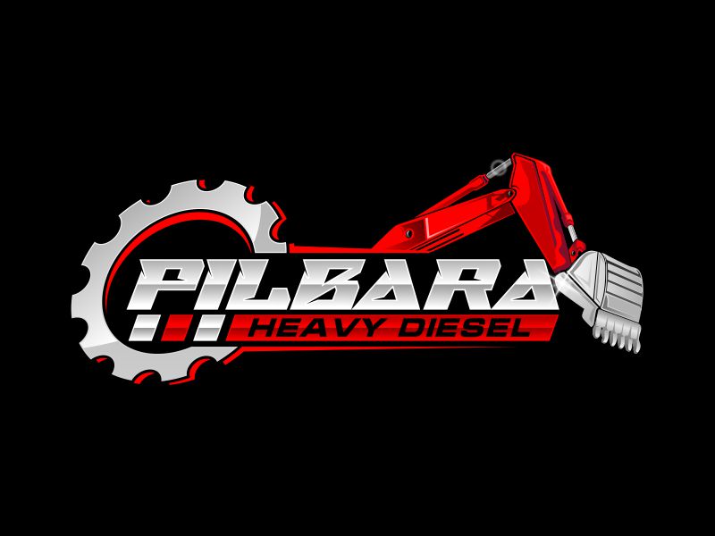 Pilbara Heavy Diesel logo design by rizuki