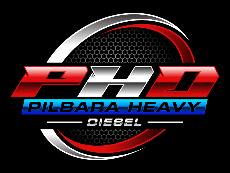 Pilbara Heavy Diesel logo design by Poki