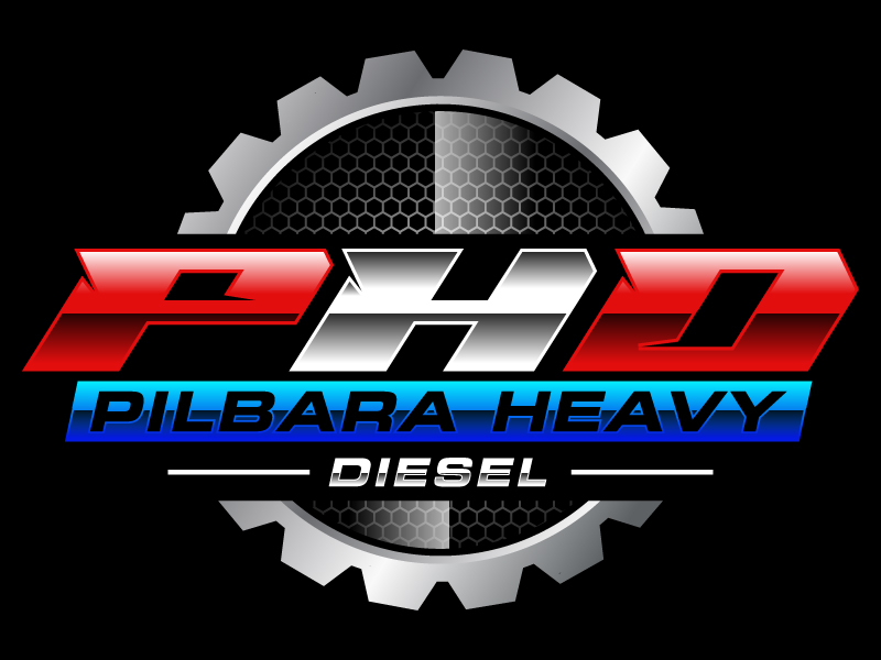 Pilbara Heavy Diesel logo design by Poki