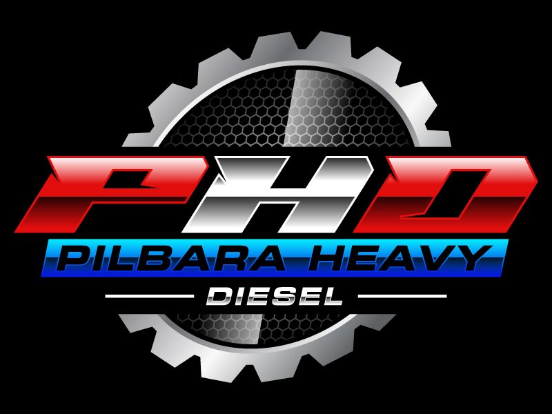 Pilbara Heavy Diesel logo design by Poki