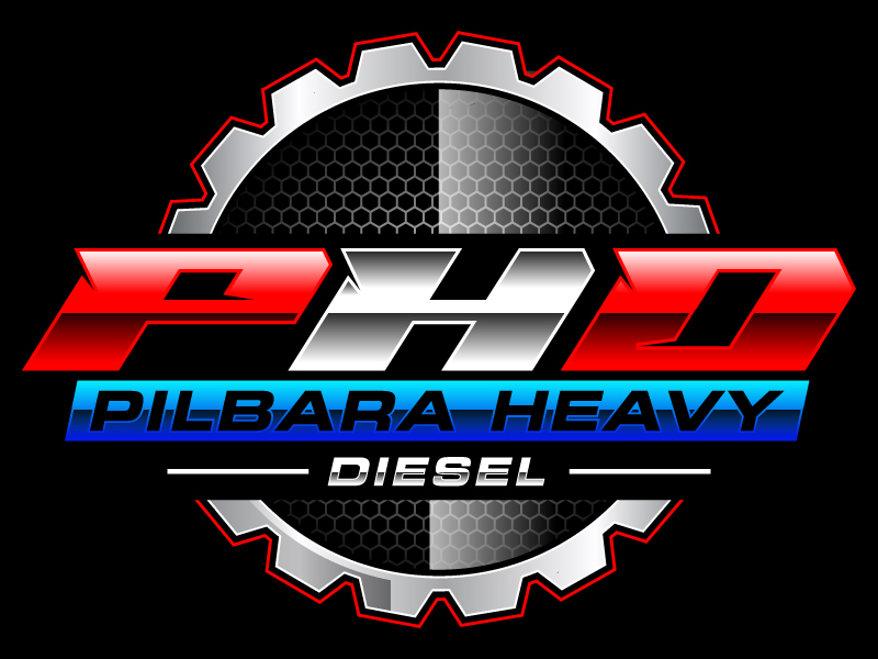 Pilbara Heavy Diesel logo design by Poki