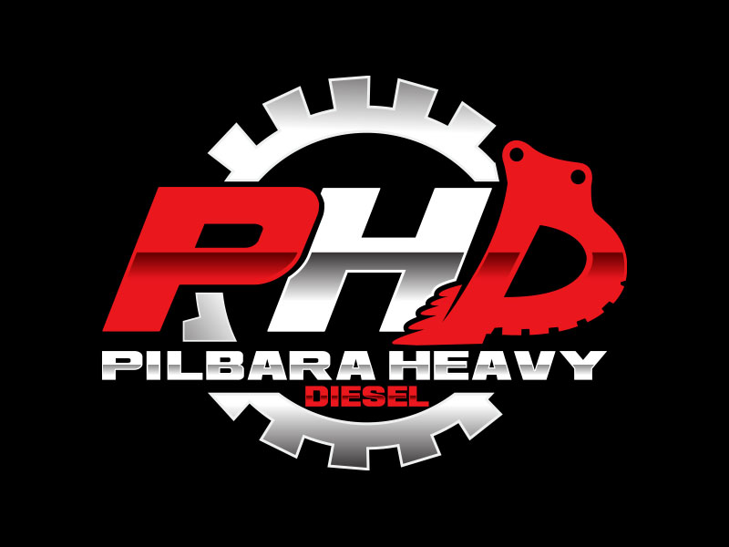 Pilbara Heavy Diesel logo design by bluespix