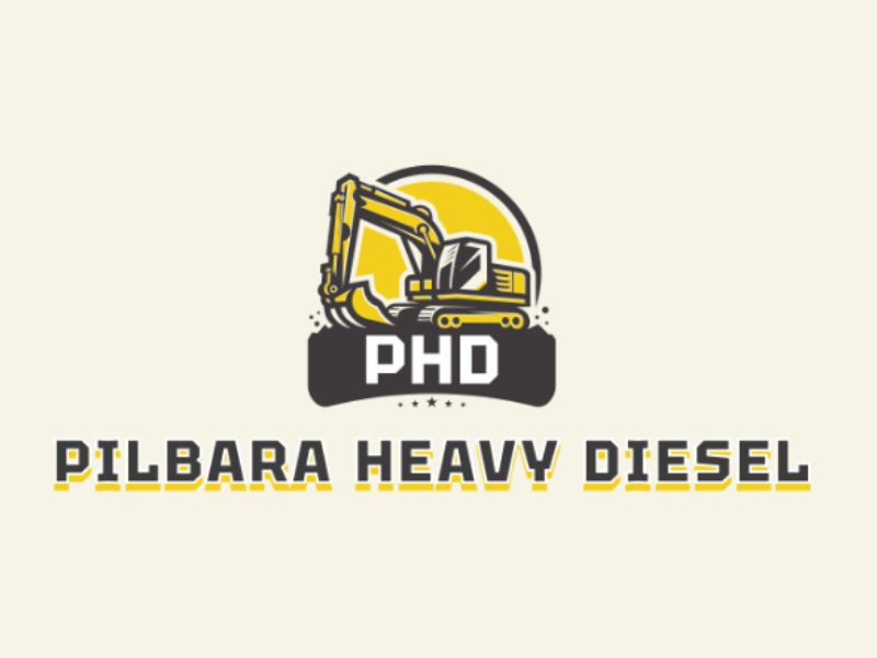 Pilbara Heavy Diesel logo design by giphone