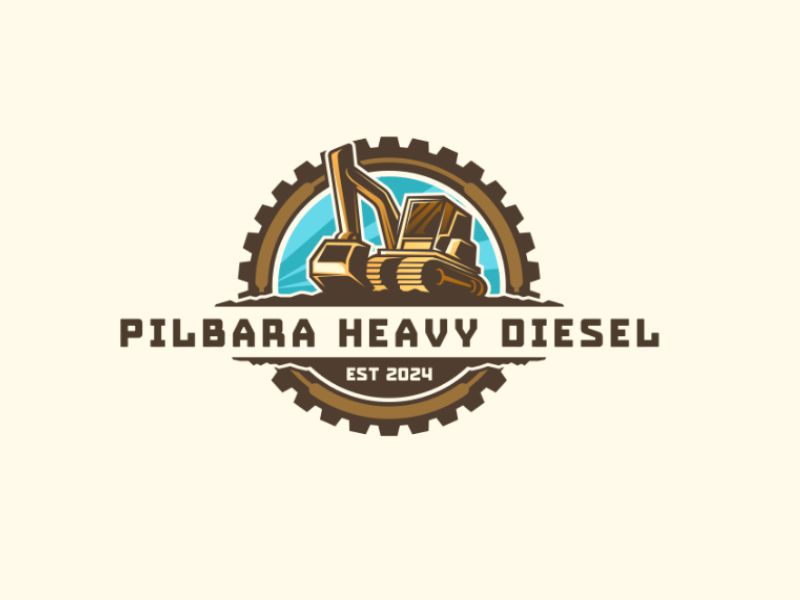 Pilbara Heavy Diesel logo design by giphone