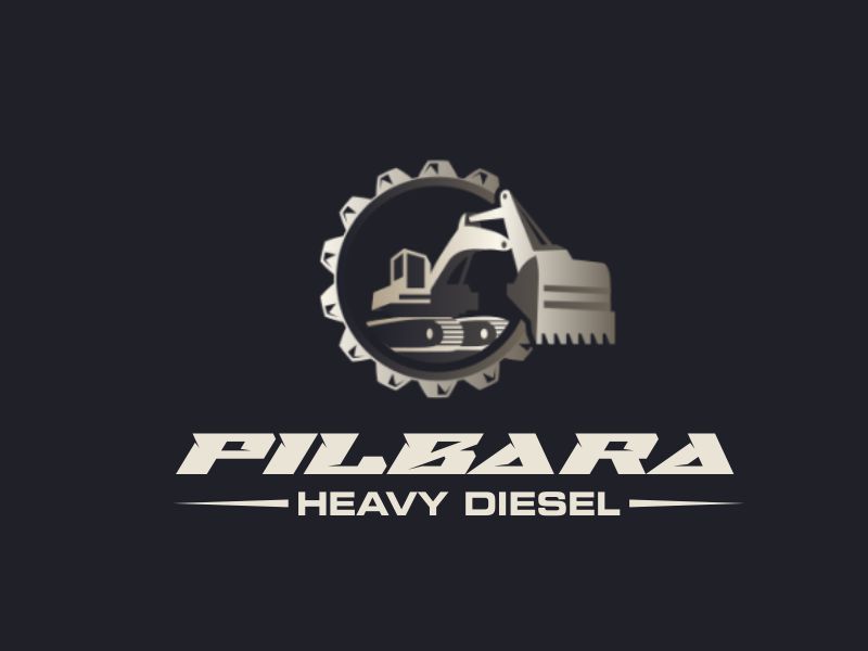 Pilbara Heavy Diesel logo design by giphone