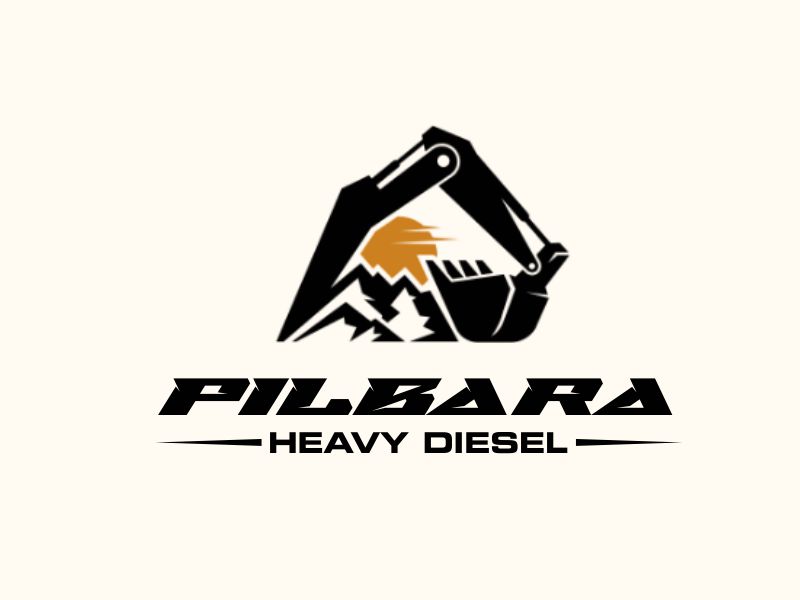 Pilbara Heavy Diesel logo design by giphone