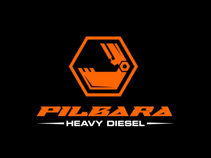 Pilbara Heavy Diesel logo design by giphone