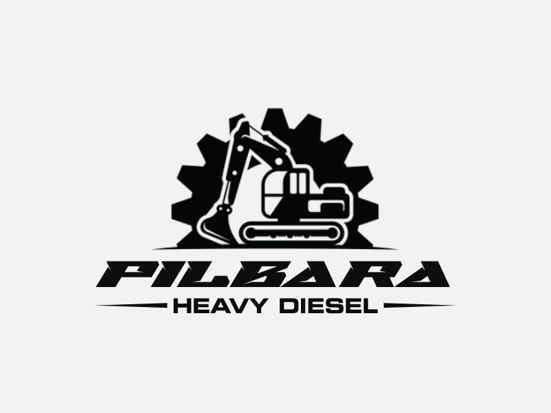 Pilbara Heavy Diesel logo design by giphone