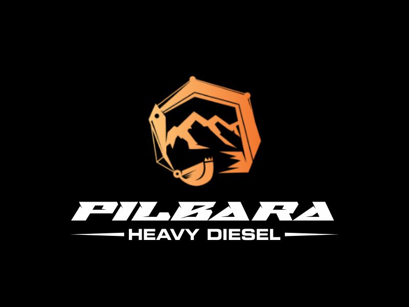 Pilbara Heavy Diesel logo design by giphone