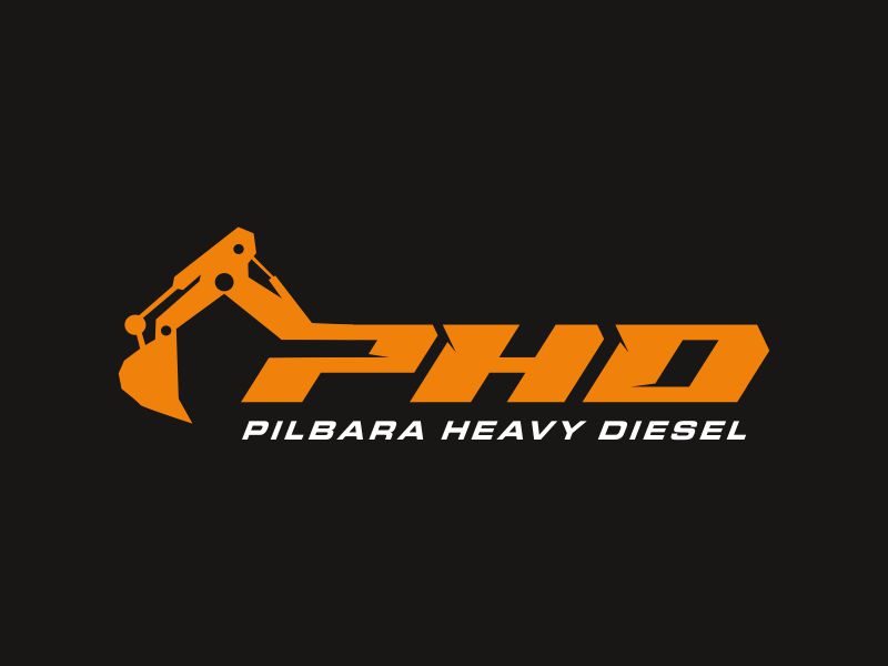 Pilbara Heavy Diesel logo design by giphone