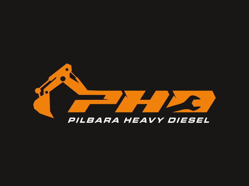 Pilbara Heavy Diesel logo design by giphone