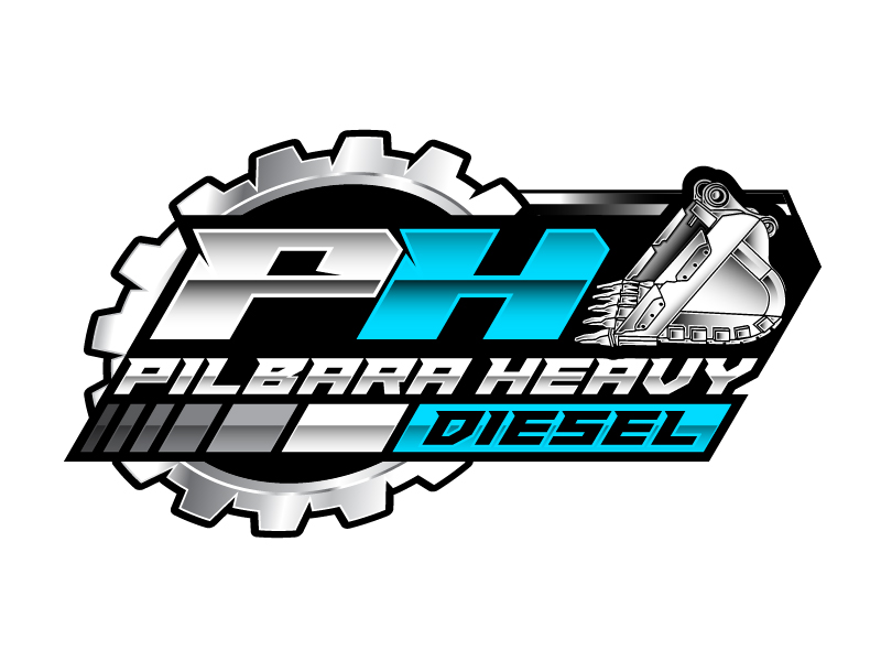 Pilbara Heavy Diesel logo design by DreamLogoDesign