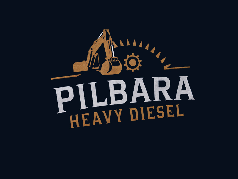 Pilbara Heavy Diesel logo design by jandu