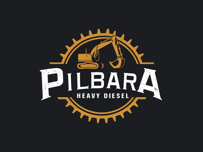 Pilbara Heavy Diesel logo design by jandu