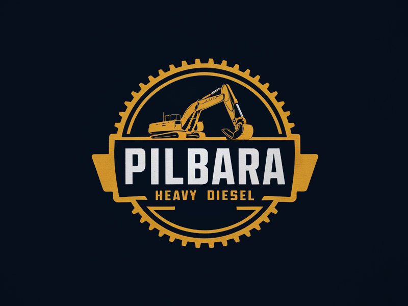 Pilbara Heavy Diesel logo design by jandu