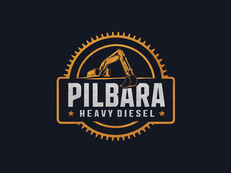 Pilbara Heavy Diesel logo design by jandu